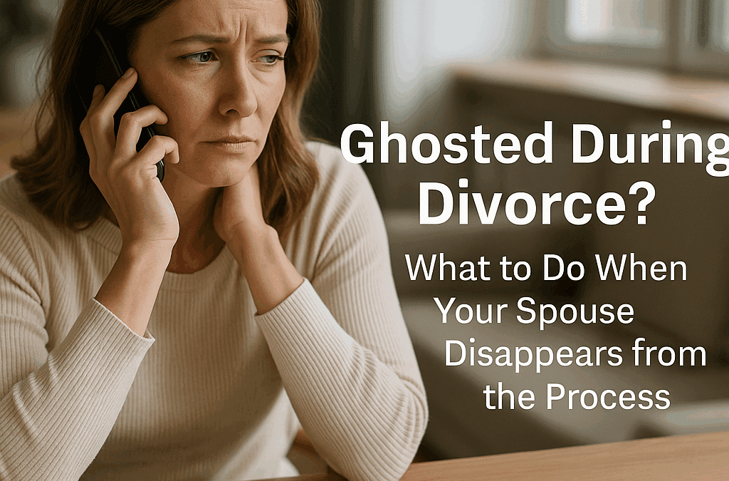 Ghosted During Divorce? What to Do When Your Spouse Disappears from the Process